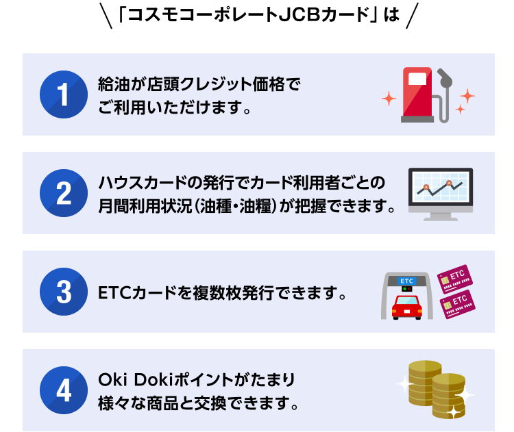 経営者・個人事業主の皆様向けコスモコーポレートJCBカード ｜ 法人