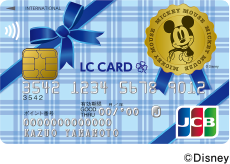 LC JCBカード（ディズニー・デザイン） &copy;Disney